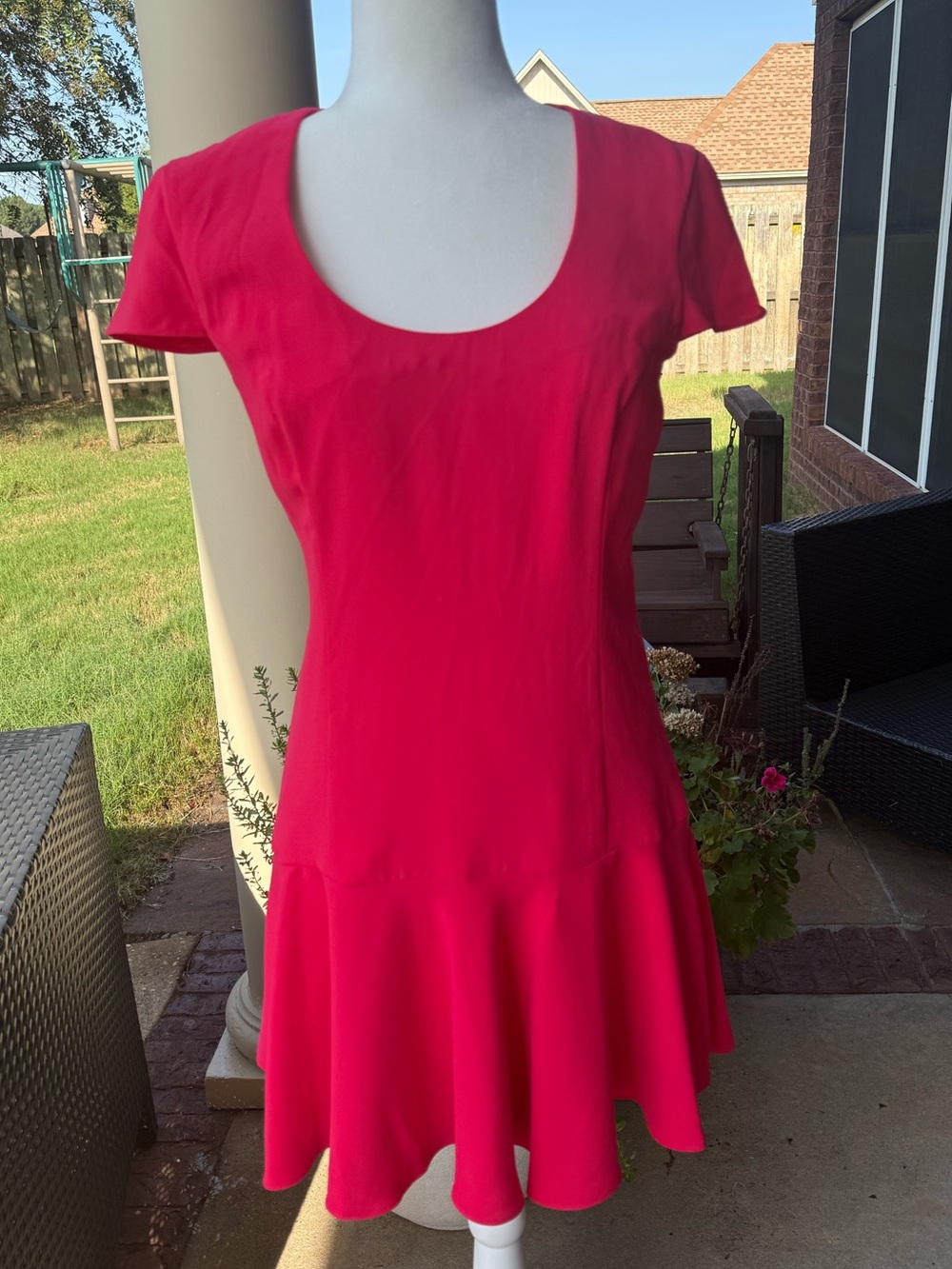 Amanda Uprichard Coral Swing dress